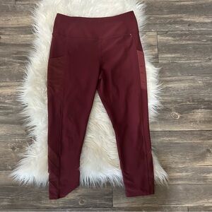 Mondetta  Burgundy Leggings